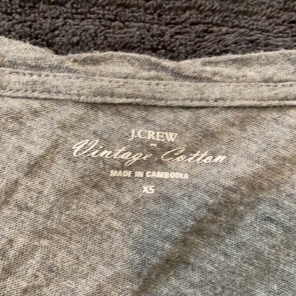 J Crew grey t-shirt - Picture 3 of 3